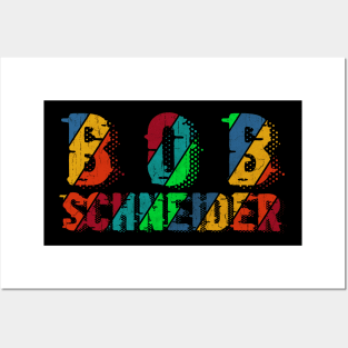 vintage color Bob Schneider Posters and Art